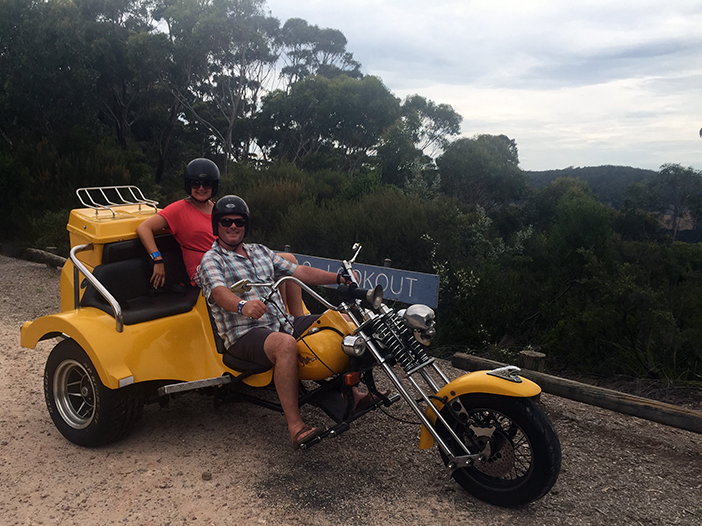 The Blue Mountains trike ride