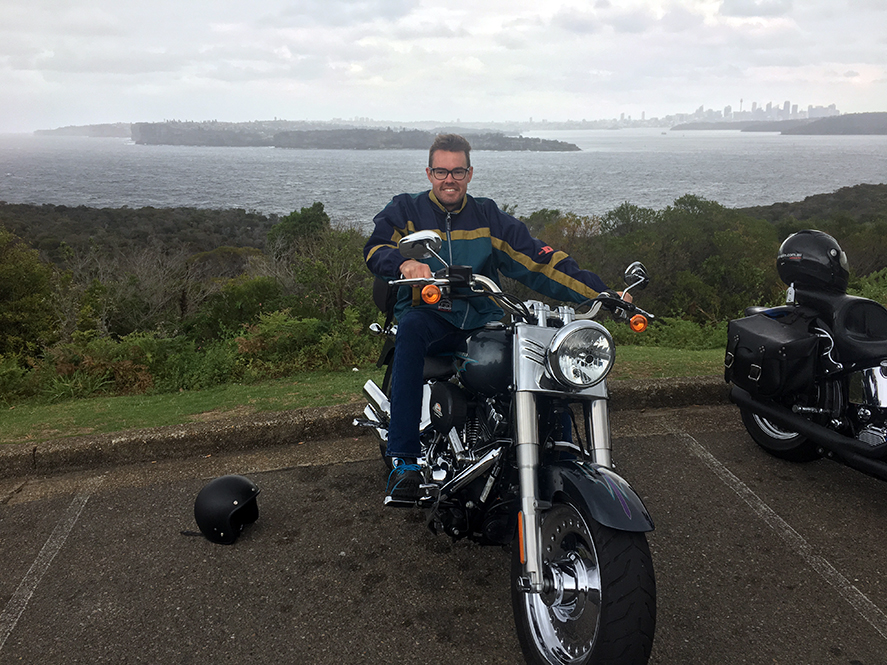 Harley ride Manly Northern Beaches