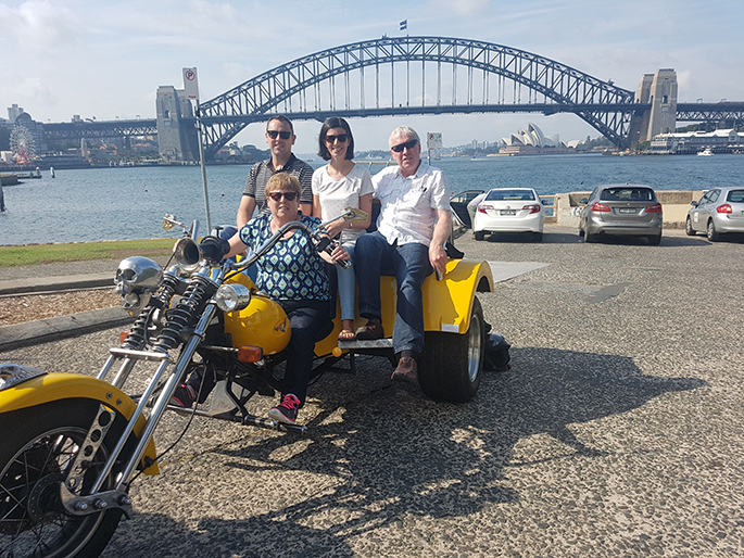 trike tour for family holiday