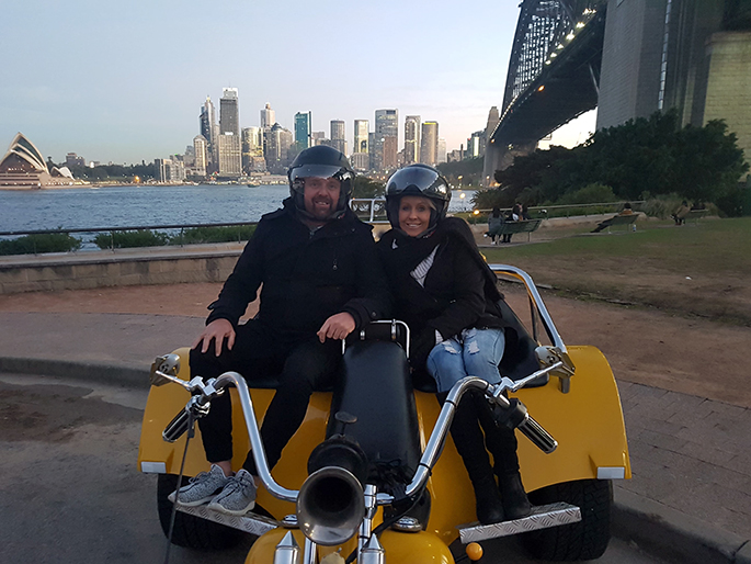 Sydney trike tour birthday present