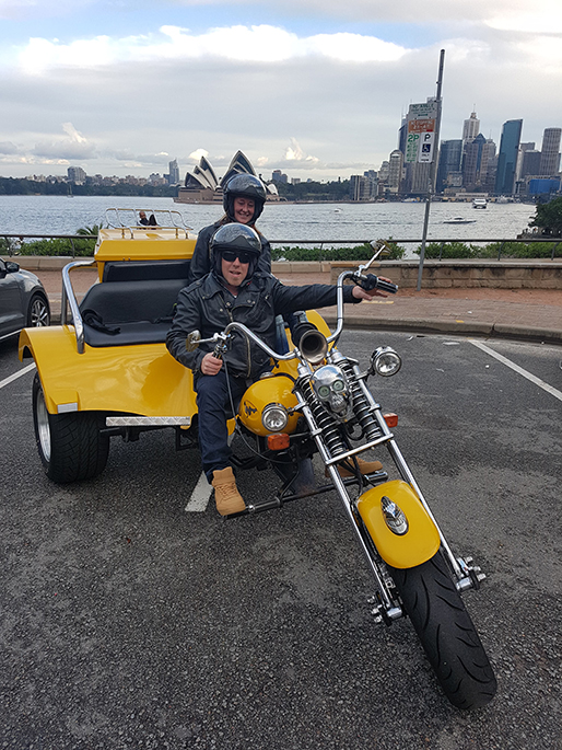 trike tour over the Sydney Harbour Bridge
