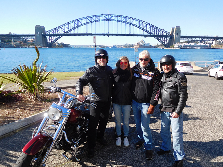 Harley tour Sydney Australia