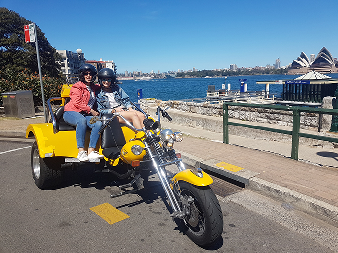 birthday trike ride Sydney