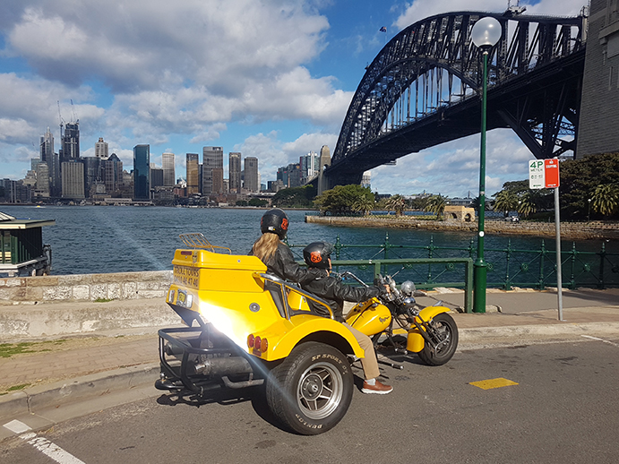 surprise trike ride Sydney