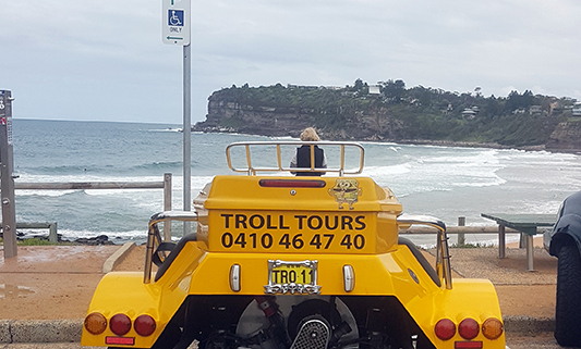 Northern Beaches exploration by trike