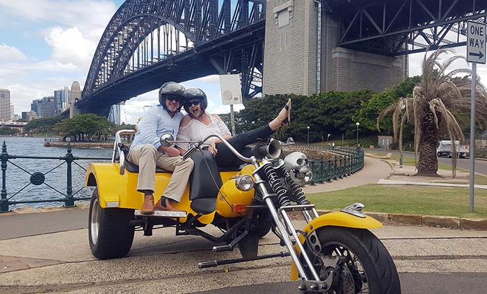 surprise anniversary trike transfer, Sydney