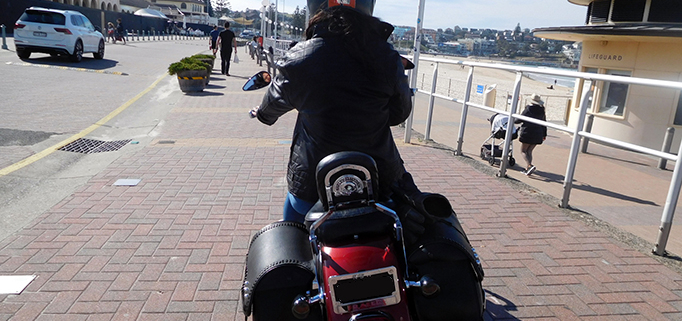 Scenic Harley tour, Sydney