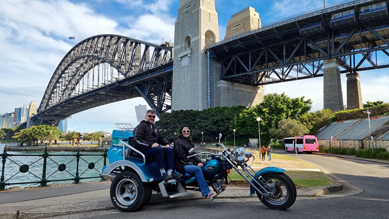 Sydney Harbour trike tour. Australia