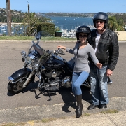 Harley ride around Northern Beaches, Sydney