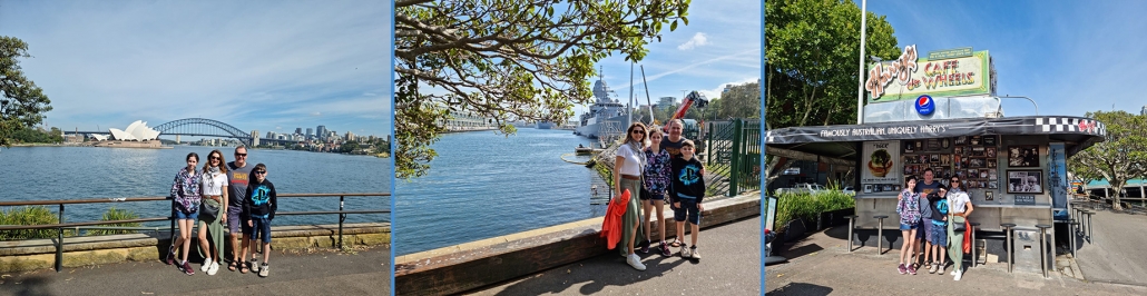 A family tour of Sydney city on trikes.