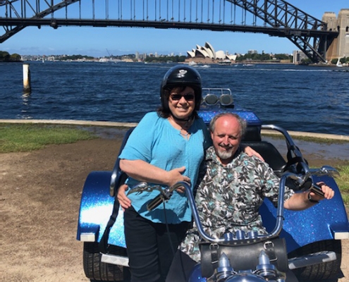 Harbour Bridge tours in Sydney Australia. Harleys and or trikes.
