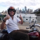 The birthday gift, a Harley tour around Sydney Australia.