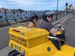 The mum and daughter trike tour was a wonderful experience for mum's birthday.