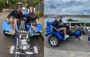 The best aunty trike tour certainly made Juanita the best aunty ever!