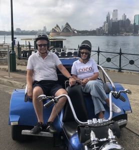 The Sydney Harbour Bridge trike tour was a lot of fun!