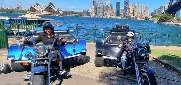 The local family trike tour was a fun experience! Sydney Australia.