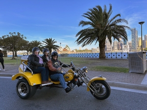 Sydney's holiday trike ride showed our passengers so many famous yet beautiful icons.