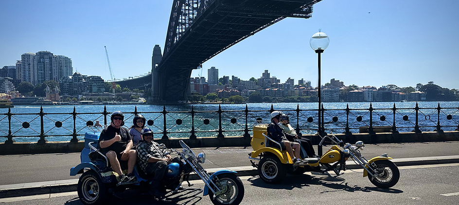 The 50th birthday tour gift on the trikes was the best present ever!