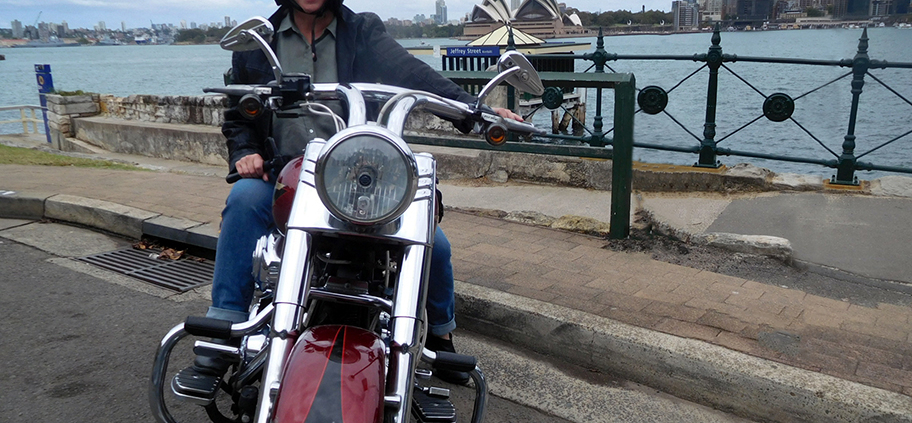 The Harley Davidson 3Bridges ride showed our passenger new places in Sydney. She loved it!