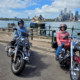 The Harley ride over the 3 main bridges of Sydney showed some interesting views of Sydney Harbour.