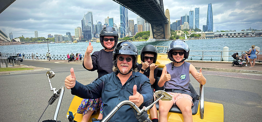 The school holiday family ride was fun! "... Definitely a great way to see Sydney! ..."