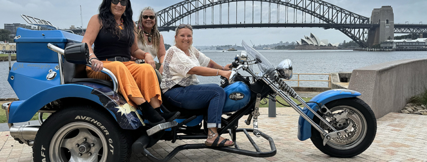 The friends trike tour in Sydney was "This was an amazing tour of Sydney from a different perspective."