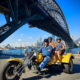 The passengers have been cruising around Oz for one month. So far, the highlight is our trike tour!