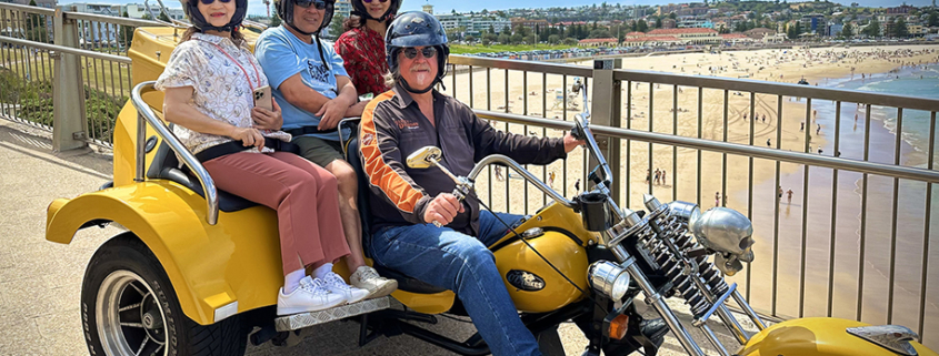 The Sydney tourists trike experience was fun, informative and memorable.