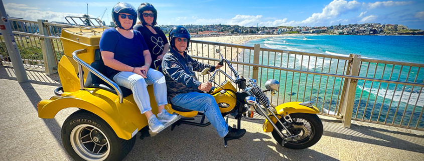 The friends Sydney trike ride was informative, fun and scenic.