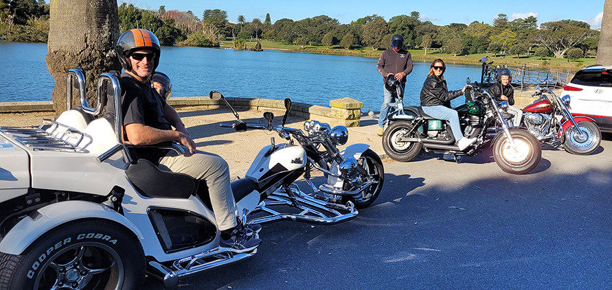 The Family Harley and trike tour was so much fun! A great experience where they saw so much of Sydney!