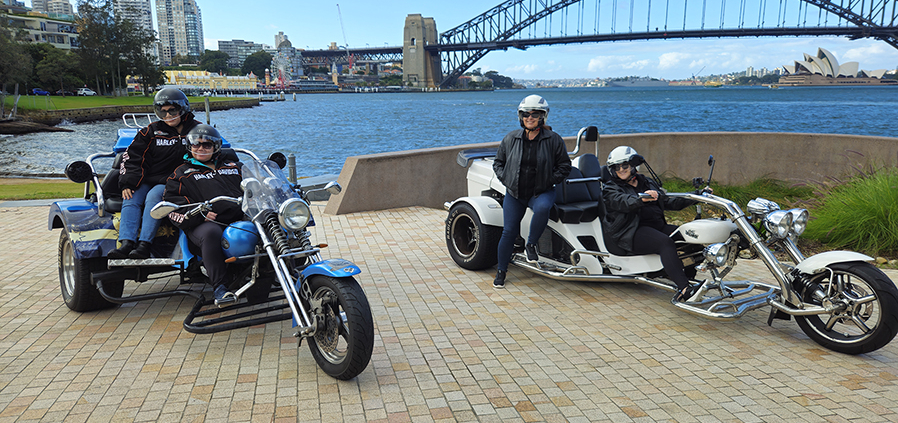 The friend’s Sydney trike tour was a fun experience!