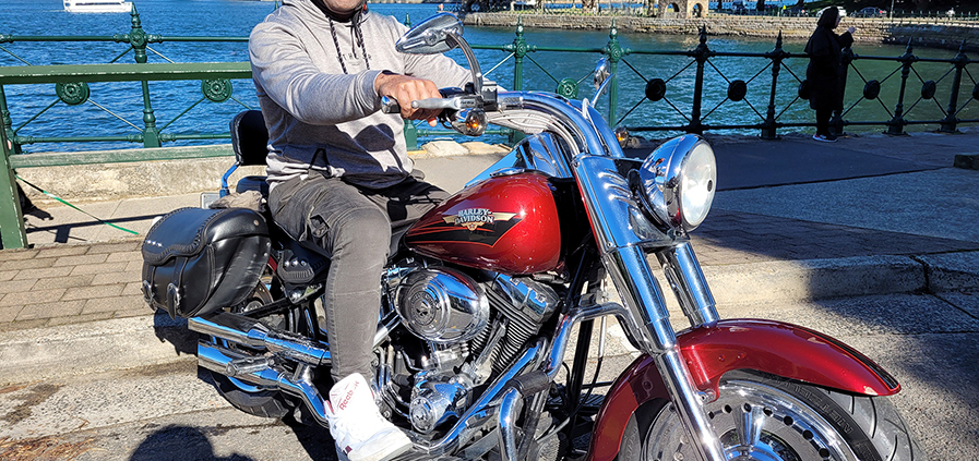 The Harley Davidson Sydney ride over the 3 main bridges was a fun but different tour!