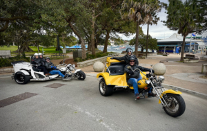 The family trike tour fun was just that, so much fun. They rode around the scenic Eastern Suburbs of Sydney.