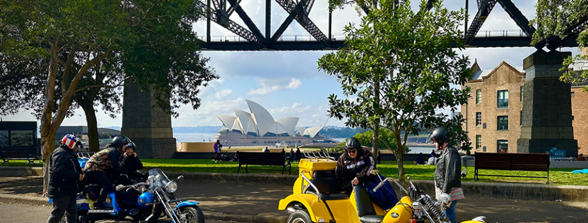 The friends trike tour experience was the best surprise. They saw beautiful views of Sydney Harbour.