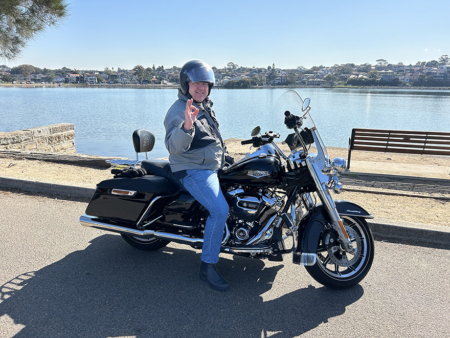 The surprise 50th birthday ride in Sydney was "An amazing experience for his 50th."