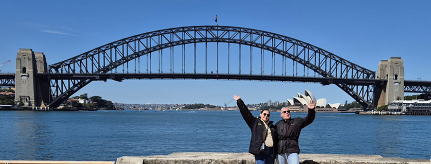 The father and daughter Harley tour over Sydney's 3 main bridges was so much fun!