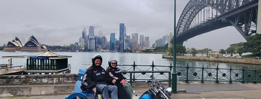 The Sister Brother trike tour of the 3 main bridges of Sydney was fun and memorable.