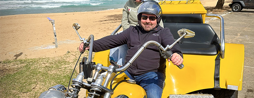 The 20th anniversary trike tour was a fun and memorable experience. A great way to see Sydney's Northern Beaches.