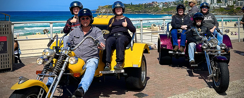 The family trike ride experience around Sydney was a fun and memorable time.