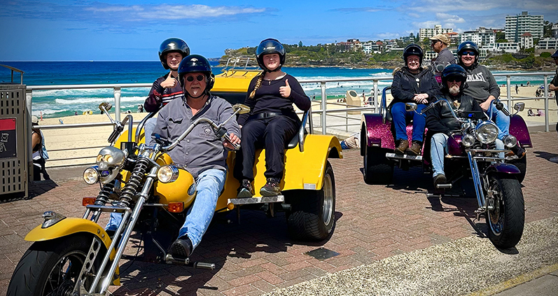 The family trike ride experience around Sydney was a fun and memorable time.