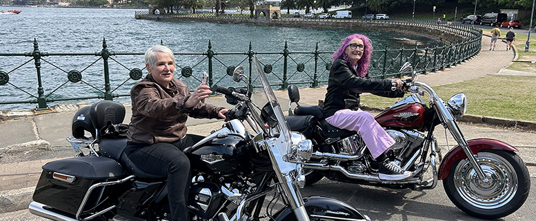 The Harley Davidson 4Bridges tour showed a unique aspect of Sydney.