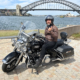 John loved Sydney's 3 Bridges tour on a Harley Davidson.