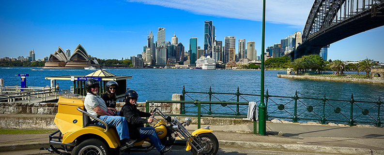 Sydney's holiday trike tour was such a fun experience.