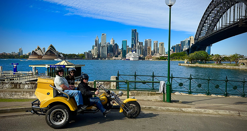 Sydney's holiday trike tour was such a fun experience.