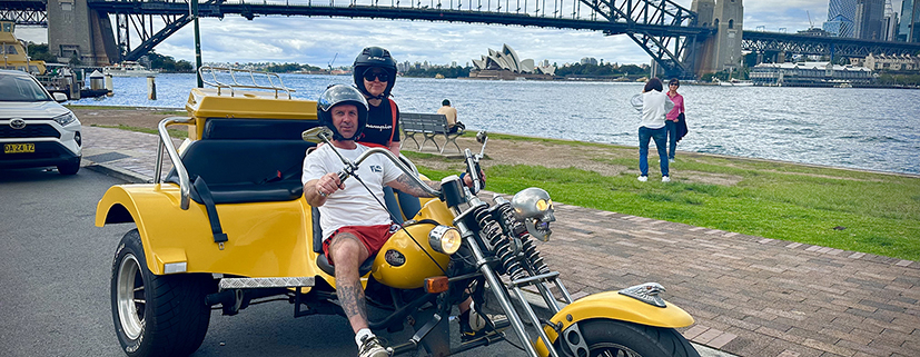 The Sydney mini holiday trike tour was fun and informative.