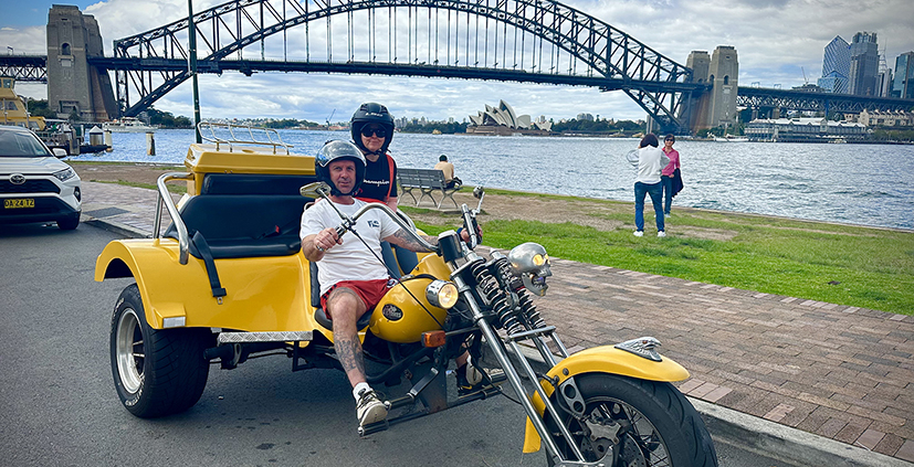 The Sydney mini holiday trike tour was fun and informative.