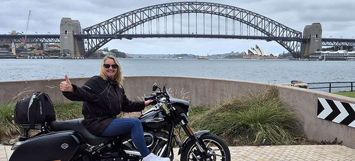 The Sydney Harley tour experience was fun, informative and memorable.