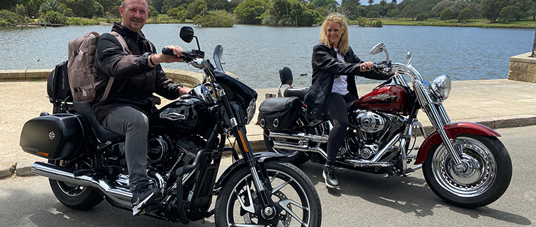 The Sydney holiday Harley tour was fun and unique!