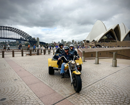 The memories made trike tour around Sydney, was the best memory maker for Grandma and Granddaughter.