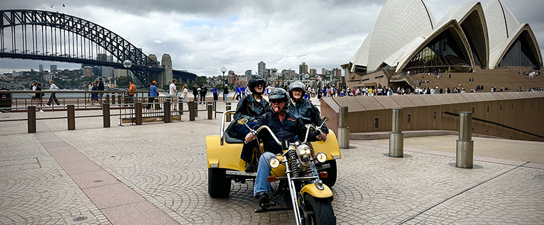 The memories made trike tour around Sydney, was the best memory maker for Grandma and Granddaughter.